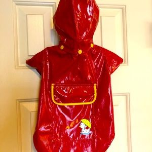 Dog Raincoat with hood